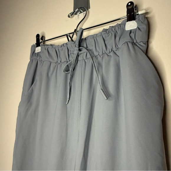 LULULEMON Keep It Moving Grey Atheleisure Drawstring Joggers Pants - Picture 3 of 9